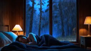 Rain Sounds with Relaxing Night Music for Deep Sleep and Calm