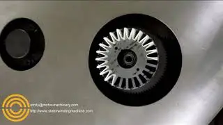 External Rotor Fan Motor Stator Slot Liner Paper Inserting Machine WIND IP 3