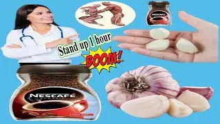 Mix Garlic With Coffee ~The Secret Nobody Will Never Tell You ~ Thank Me Later!