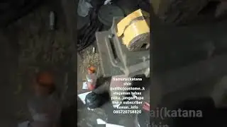 samurai(katana shin guntho)katajaman tebas paku..