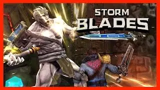 STORMBLADES Gameplay | The FREE Infinity Blade! | iOS Game Review (Android, iPhone, iPad)