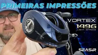 Carretilha SeaSir VORTEX é boa? Unboxing e Primeiras impressões
