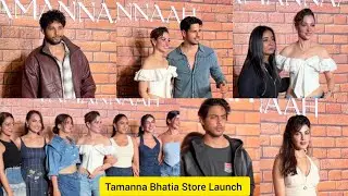Tamanna Bhatia Store Launch Aryan Khan Rhea Pooja Mrunal Fatima Anya Singh Siddharth Malhotra 