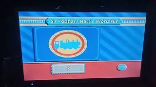 Thomas & Friends Sir Topham Hatt's Word Fun DVD Game 3