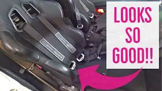 New Seats and Harnesses Cipher Auto // FC3S RX7 JDM RHD engine swap