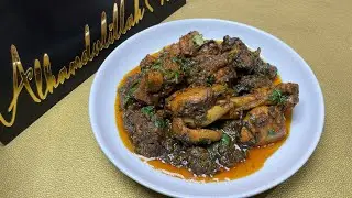 Palak Chicken | Spinach With Chicken | By Meri Tasty Recipes