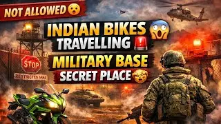 Indian bikes driving game mai 🤫secret millatery base😱😱💀😱😨😨