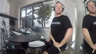 How To Play One by Metallica Drums Double Kick Part