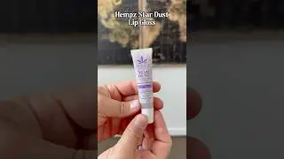 Hempz Star Dust Lip Gloss, Iridescent Glow Shimmer, Passionfruit and Wild Orchid, Hydrating Balm