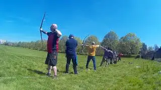 LONG DISTANCE ARCHERY COMPETITION - THE LONDON ARCHERS - 4TH END - 29.04.2023 #archery #clout