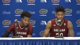 POSTGAME: Wesley Myers, Chris Silva on Florida &mdash; 1/24/18