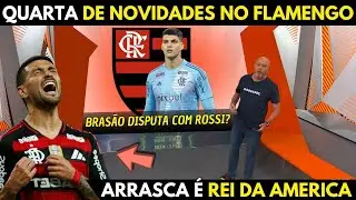 AGORA! BRASÃO ENTRA NA MIRA DO MENGÃO DE NOVO! TITULARIDADE DE ROSSI EM JOGO? ARRASCA REI DA AMÉRICA