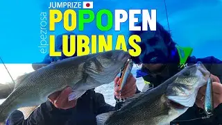 Pesca en superficie: Lubinas con Popopen de Jumprize