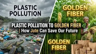 Plastic Pollution to Golden Fiber 🌿 | How Jute Can Save Our Future
