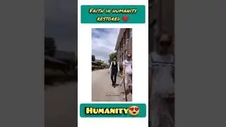 #humanity, 💙 Humanity status 😍, Stranger Help a pregnant blind Women ❤️, #whatsappstatus, #shorts