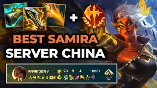 Samira Wild Rift China - Build Runes Guide Patch 6.3g - Gameplay Samira Season 19