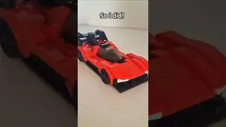 8 studs wide lego ferrari 499p moc😉 | #shorts #viral