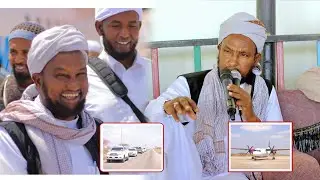 Sheekh Xuseen Cali Jabuuti aya Gaalkacyo~Puntland lagu soo dhaweeyay & Muxaadiro qiimo badan 