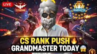 Day 28 New CS rank season Elite Heroic To Grandmaster Rank push | Free Fire | Talhaz Gamer is live!