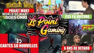 ACTU GAMING (20/12): SWITCH 2 SD, PS5 Honda, Intergalactic, Ark 2, Dispatch, Warhammer 40k, Ratatan