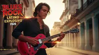 🔥 Electric Guitar Blues Latino 2026 – Street Groove & Power Rock Vibes 🎸