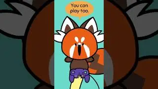 Puppy , Fox and Video Games