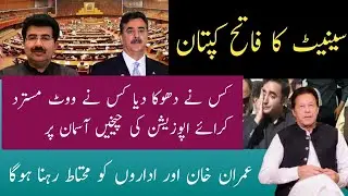 Chairman Senate Election | Imran Khan Took Revenge on PDM | Analysis | Public views