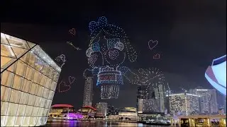 Labubu Drones Show by PopMart