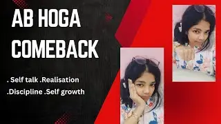 Its just a self talk,self realisation video🤌🤍....From now I'll try to be consistent 🙌💪