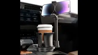 Cup Holder Expander Phone Mount for Car Tough 2-in-1 LISEN Cup Phone Holder for Car Mount Adjustable
