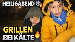 Grillen an Heiligabend ❄️🌬️ So kalt &ndash; und trotzdem so sch&ouml;n