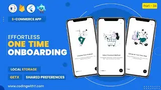 Flutter Onboarding Screen Only One Time | Flutter eCommerce App with Firebase