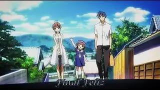 Tomoya, Nagisa y su familia | Final Feliz | Clannad After Story