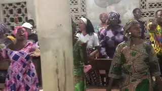 Adounkpe Moïse à l’église Mirefoc
