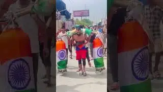 😱😱 200kg #haridwar #akhileshyadav #kawadyatra #bobbyyadav