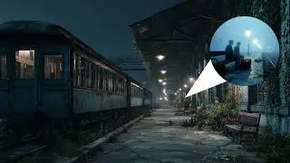 A Estação ABANDONADA onde foi relatado presença HUMANA...
