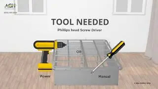 How to Assemble 16&rsquo;&rsquo; Full Metal Base Bed Frame - AGH Supply Installation Guide