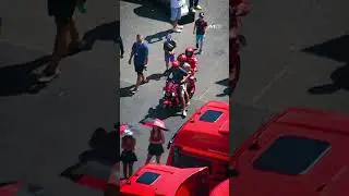 Pecco Bagnaia's parents give Marc Marquez a post-crash ride 🛵 | 2025 Czech GP