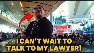 Man Causes HUGE SCENE at THE AIRPORT After Cancelled Flight!