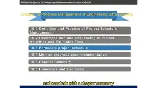 10 3 Formulate project schedule