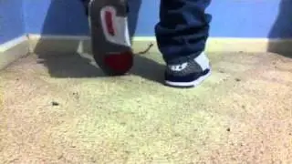 NEW 2011 Jordan True Blue on feet