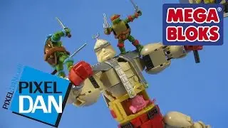 MegaBloks Teenage Mutant Ninja Turtles Krang's Rampage Set Video Review