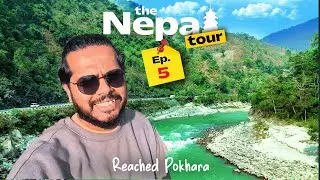 First Glimpse of the Snowcap Mountains| Safari Road Trip | The Nepal Tour | Ep-5 | Bhutwal to Pokhra