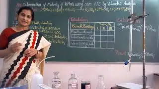 Практическое занятие по химии II курса: Определение молярности KMnO4 с использованием 0,1 М раств...