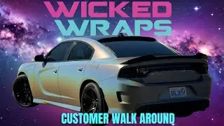 Customer Review After 3 Years of Owing His Wicked Wrapped Dodge Hell Cat in Color Shifting Wrap.