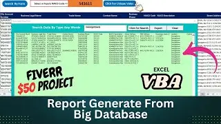 How to Create a Searchable ListBox in Excel VBA | Fiverr Excel Project