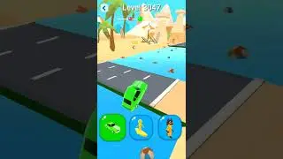 Shape-shifting Funny Race All Level Gameplay Walkthrough Master Level #3047 BeamNG.drive #Shorts