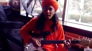 African Reggae Kiirtan in the music store sample