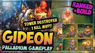 [GIVEAWAY RESULTS!!] HEROES EVOLVED - GIDEON BUILD | 1 KILL MVP | PALLADIUM RANKED GAMEPLAY