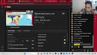 HURRICANE HELENE LAND FALL LIVE!!!